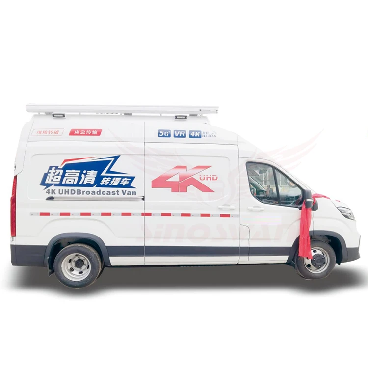 SINOSWAN Advanced Media Live Broadcast Vehicle for Integration of Radio and TV Ob Van