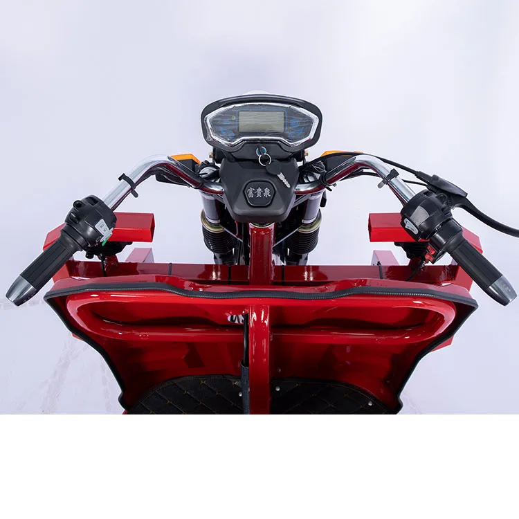 
Double Rear Axle Electric Tricycle Vehicle Heavy Loading Cargo Tricycle 