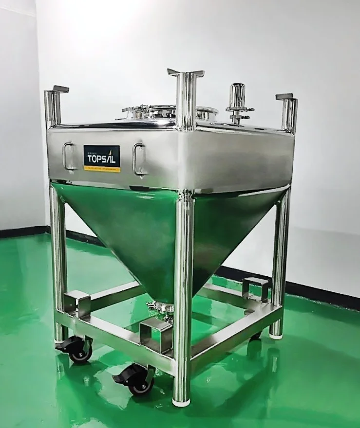 Single Dual Three Layer SUS304 SUS316 Stainless Steel Storage Tank