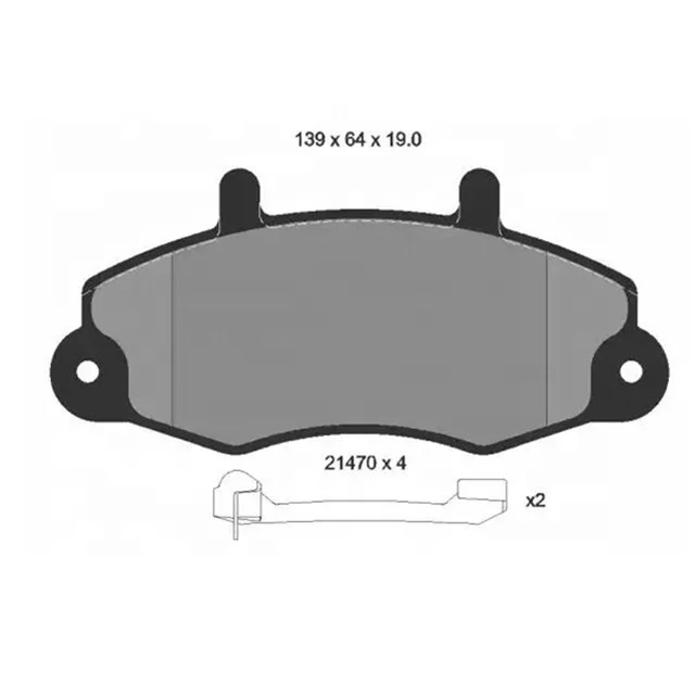 Китай, тормозной диск для Ford Transit Truck, тормозные колодки 1074971
