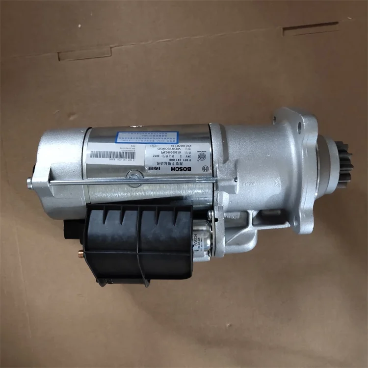 China Cheap Price Shacman Howo Original Engine Parts 612600090293 Weichai Starter for Sale