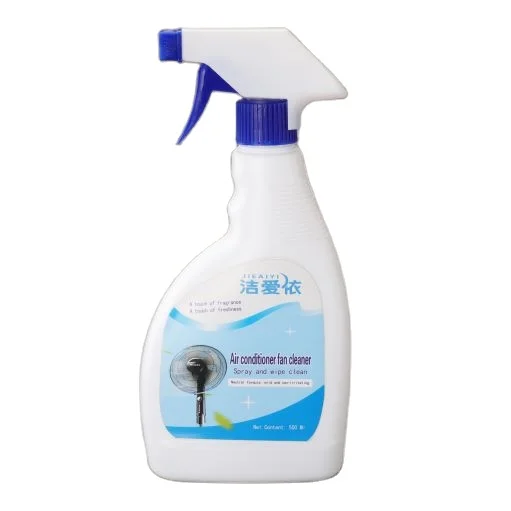 Small bottle spray type air conditioner fan cleaner cleaning agent