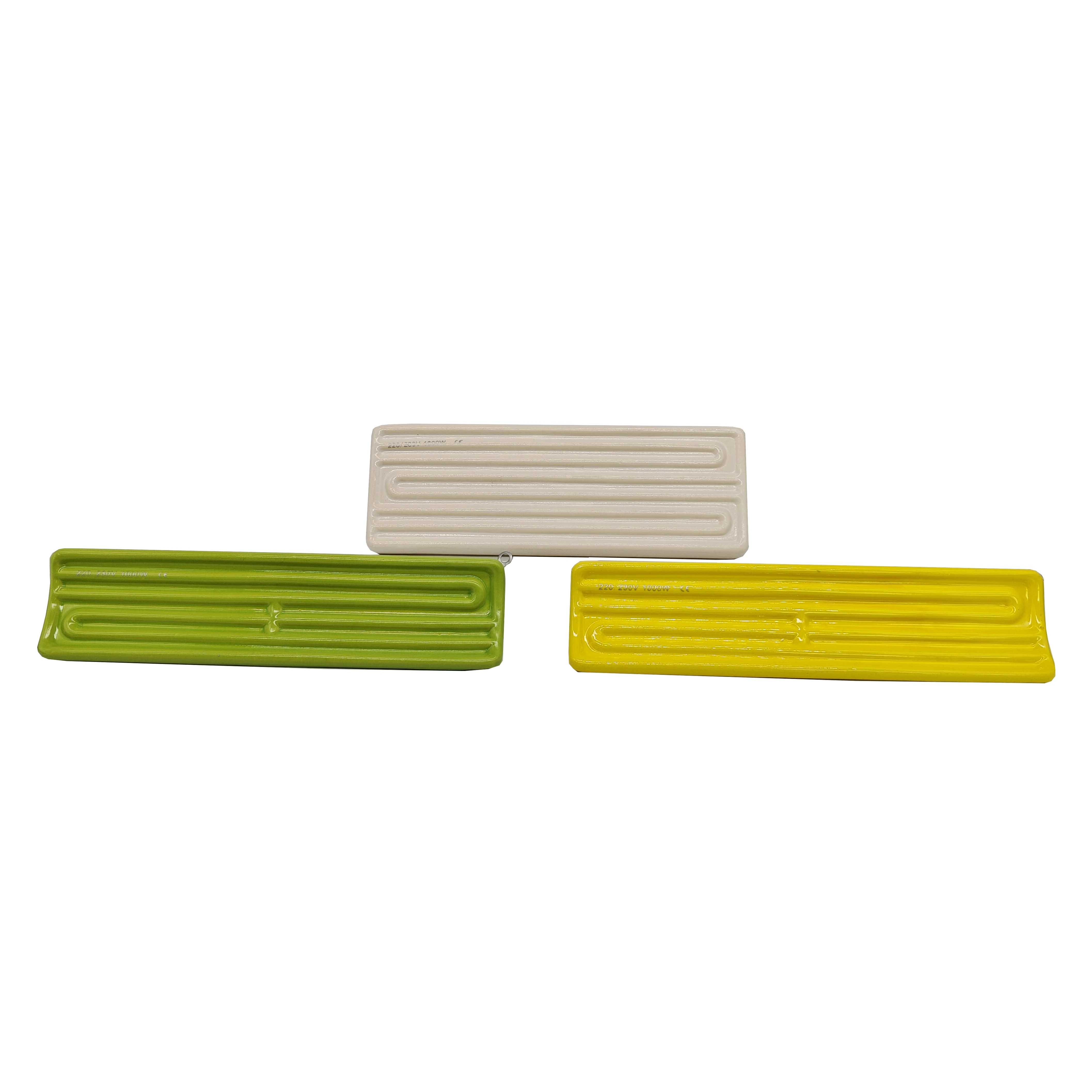 Flat-arc hollow infrared ceramic plate heaters for ovens Infrared emitters