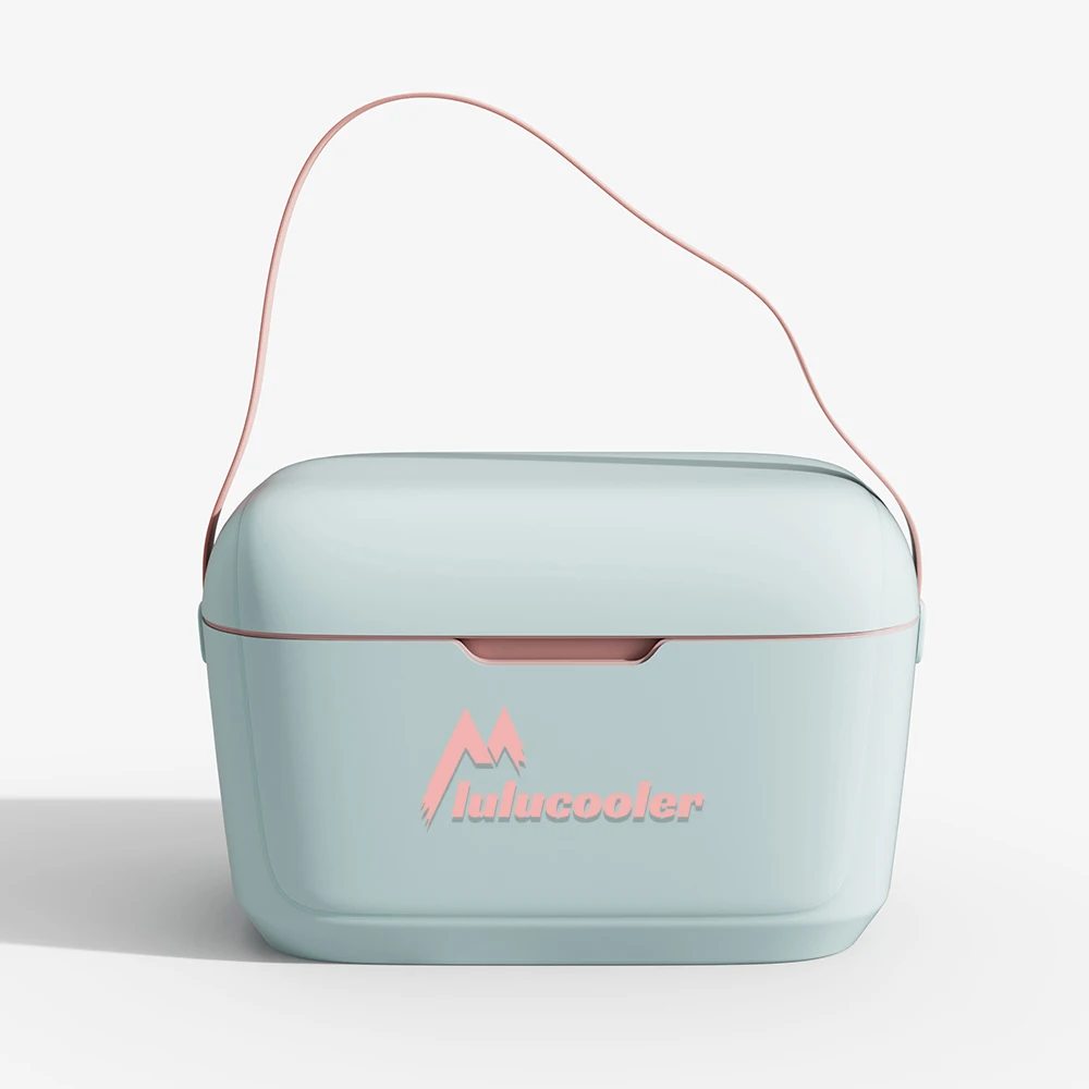 Wholesale outdoor 12QT Portable car cooler box Removable Handle insulated cooler box lunch box cooler For Camping