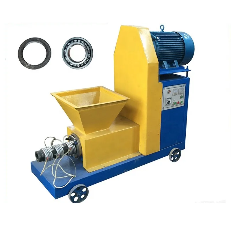 sawdust briquette machine biomass briquetting machine 90mm /charcoal briquette making machine