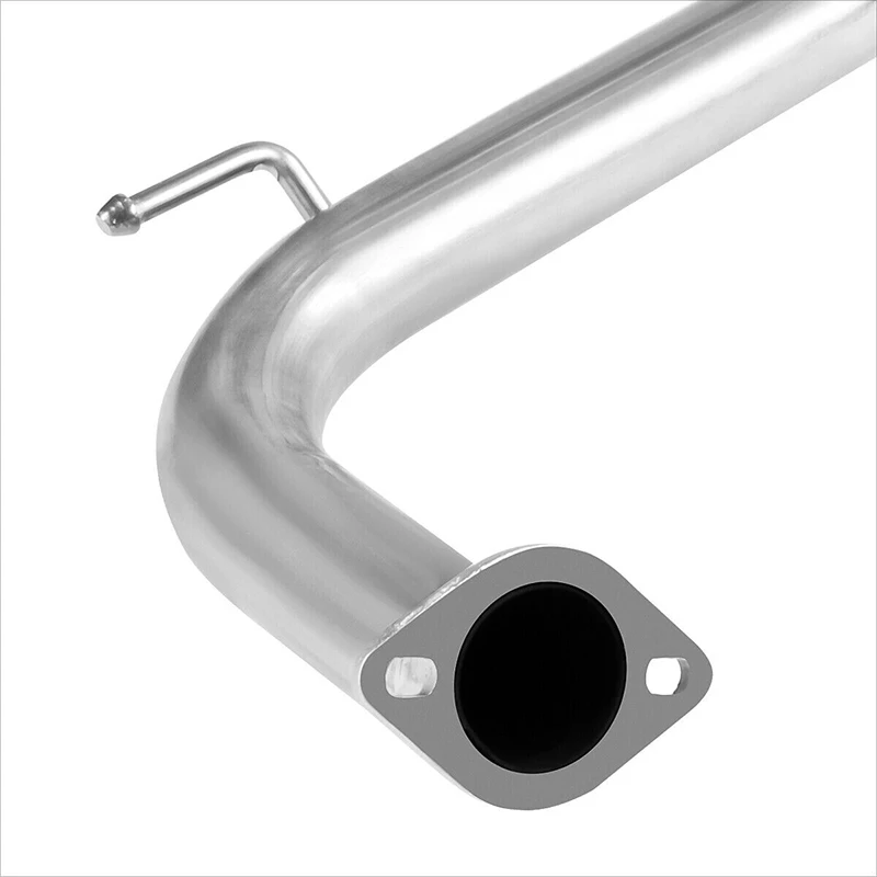 Tuning exhaust catback  system for  Honda Accord 4 Cyl (98-02) N1 Muffler w/ Burnt Blue Tip