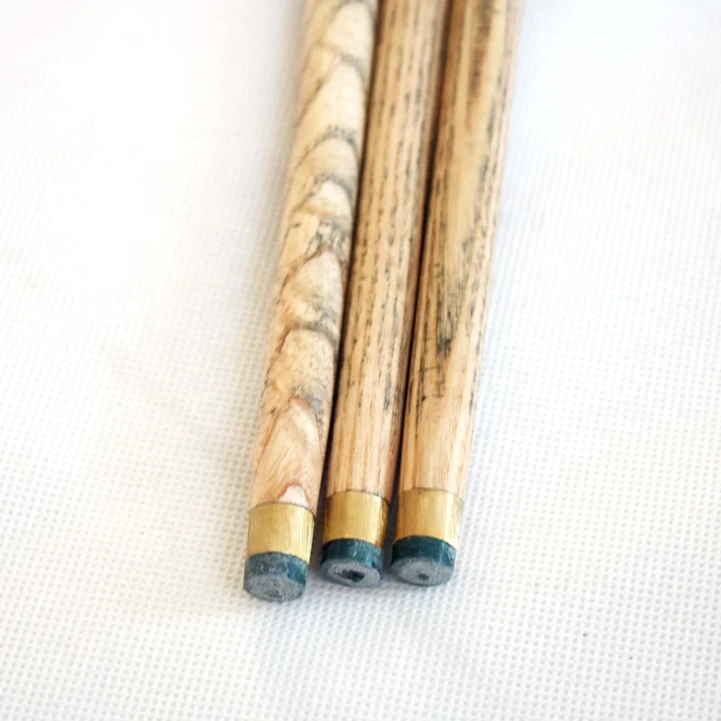 Single House cue, cheap price 1-piece red painting snooker cue sticks