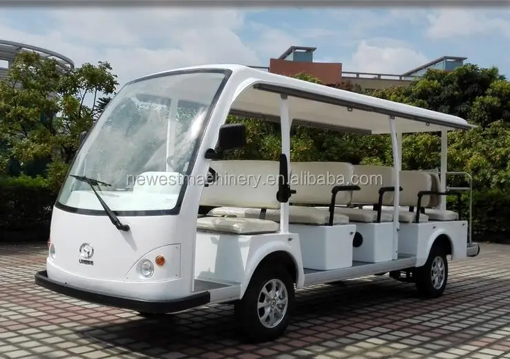 Steering flexible 8 passengers electric tourist car tourist coach