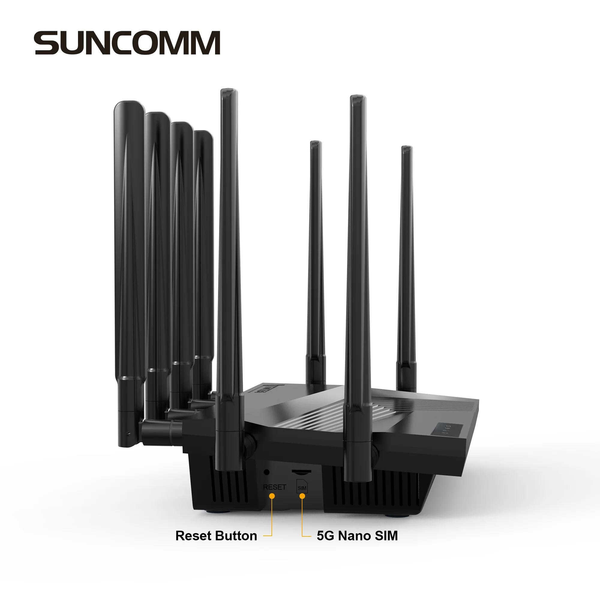 SUNCOMM Home 5G Router with sim card slot WiFi 6 Wireless Internet Access AX1800 AX3000 WiFi Modem