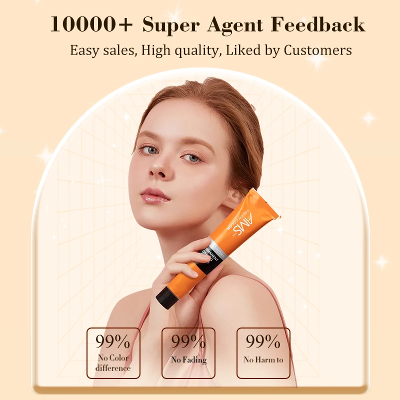 HAOXIN Factory professional hair color cream dye  Treatment organic italian color dye for hair