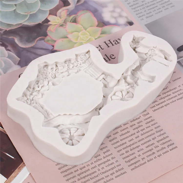 
3D Romantic Wedding Horse Carriage Silicone Mold Sugarcraft Fondant Cake Decorating Gumpaste Tools Candy Chocolate Mould 