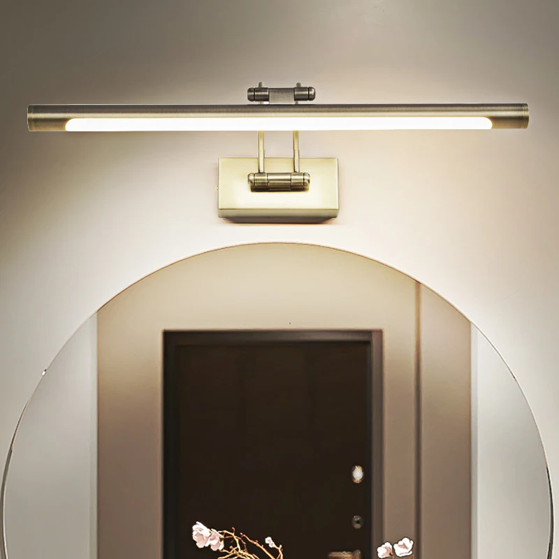 
Led bathroom lighting modern golden home light wall mounted sconce lamps led modern led wall lamps for vanity mirror lights ip44 