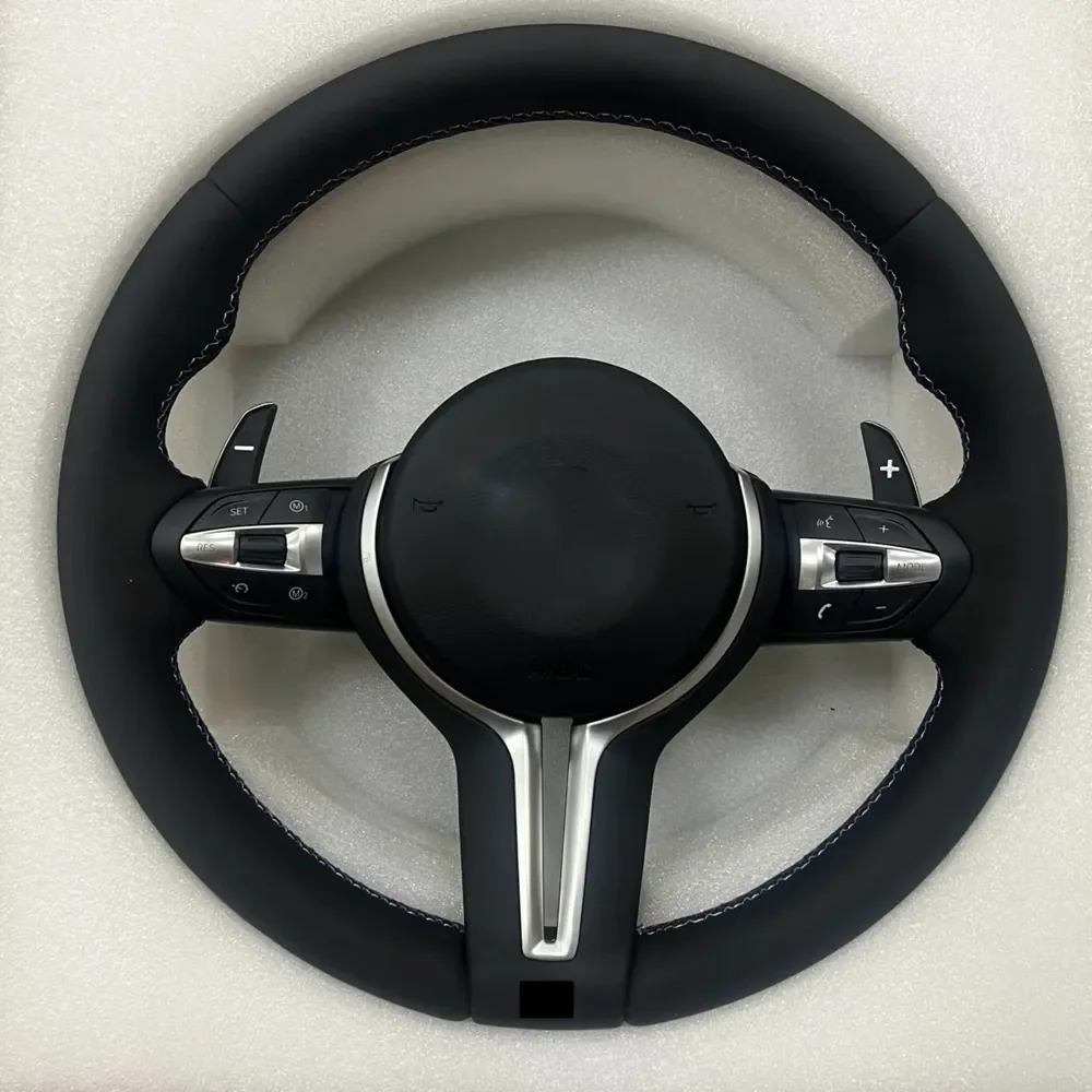 Кожаное Рулевое колесо для BMW всех серий F30 F32 F10 F12 F15 F16 F20 F25 F26 F01 F02 F06 F07 F36 F40 F80 F90 M3 M4 M5