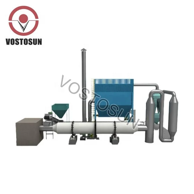 High Efficient Sawdust Rotary Dryer