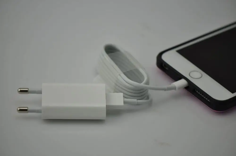 Зарядное устройство с одним USB-портом 5 Вт для Apple 5/6/7/8/iPad дорожное зарядное Европейский регулятор адаптер