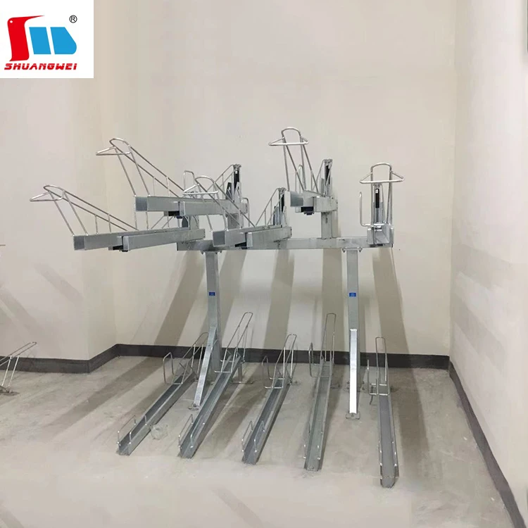 Metal Steel Tube Bicycle Parking Outdoor for Safety Storage Bike Rack Stand Parking Safety