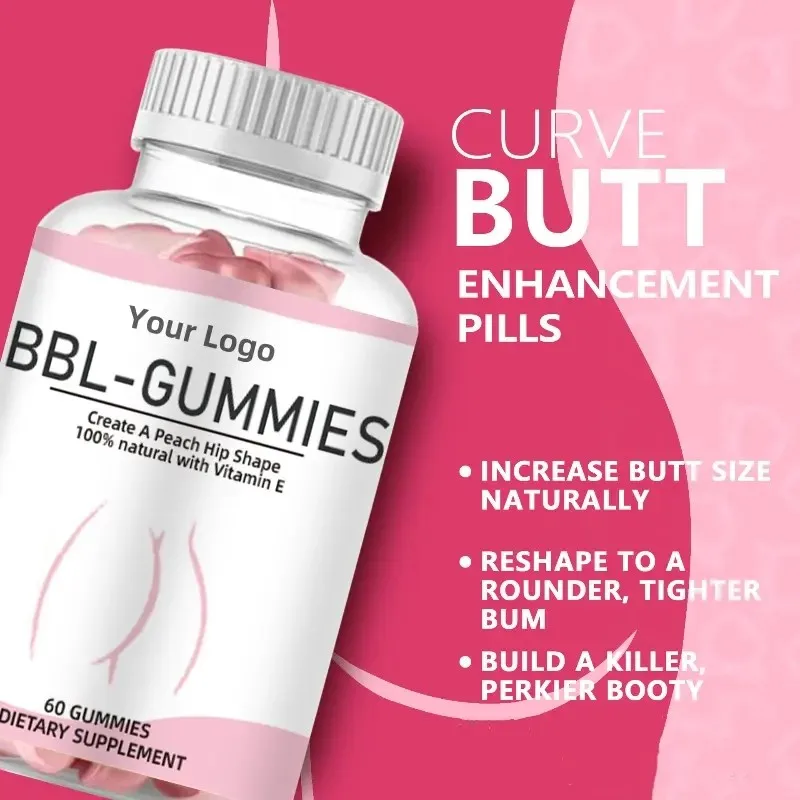 OEM Private Label Weight Gain Supplements BBL Gummy Breast Hip And Butt Enlargement Gummies