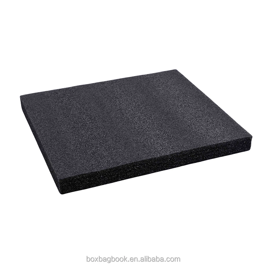 White EPE sponge foam in cardboard box for cosmetic packaging Black Box Insert High Density Colorful EVA Foam Inlay for Tool Box