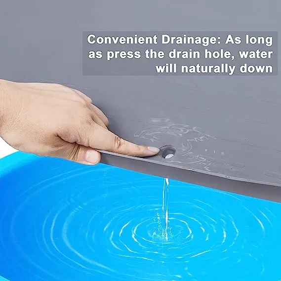 Refine Factory Silicone Sink Mat Multifunctional Cushion Workpad for Kitchen Bathroom Sink Storage Rack PC Material