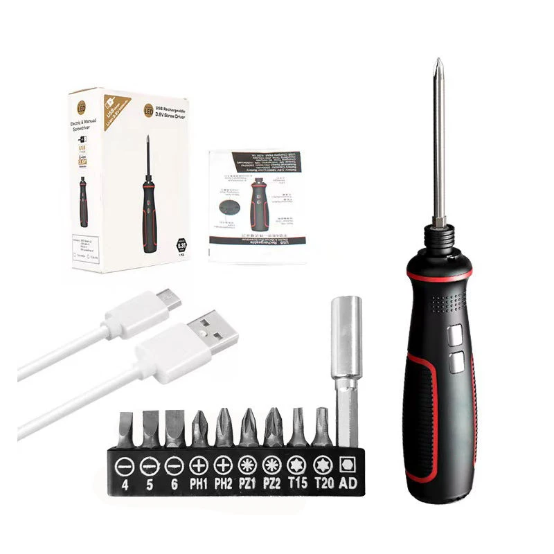 3.6V Cordless Electric Screwdriver All-in-one Portable Automatic Home Repair Tool for Repairing Circuits