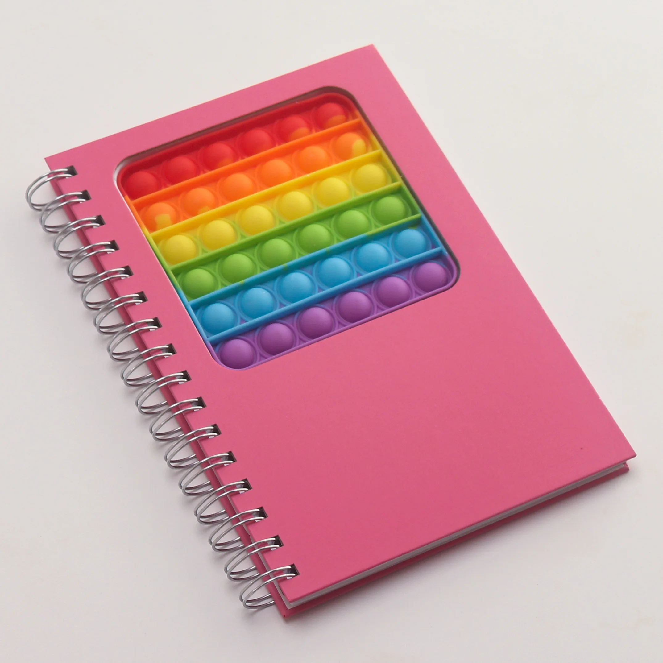 A5 Double Spiral Hardcover Square Window Silicone Rodent Killer Pioneer notebook