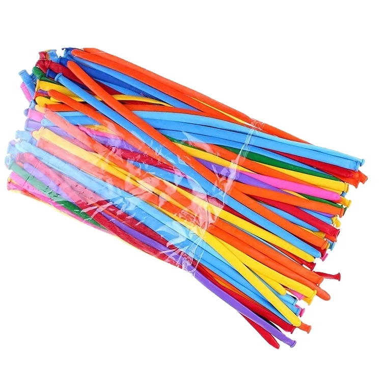 Factory promotion Magic balloon make animals long shape modeling 2023 toys for children with EN71-1,2,3,12 certificate