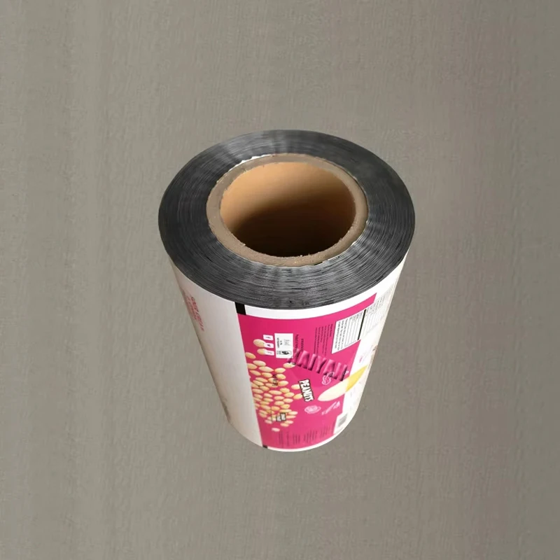 Customized aluminum foil roll film for sugar syrup sachet  packaging