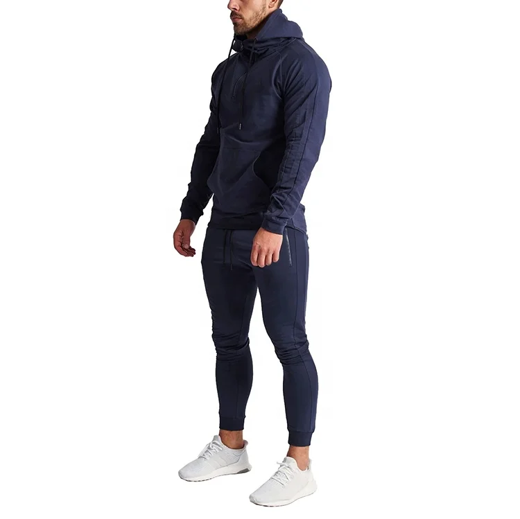 Custom logo tech fleece two pieces unbranded tracksuit wholesale men tracksuit jogging suits