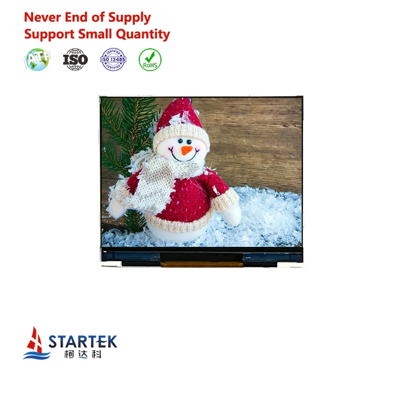 Startek LCM factory 3.5 inch 640*480 LVDS MIPI interface 1100 nit high brightness TFT LCD module capacitive touch panel display