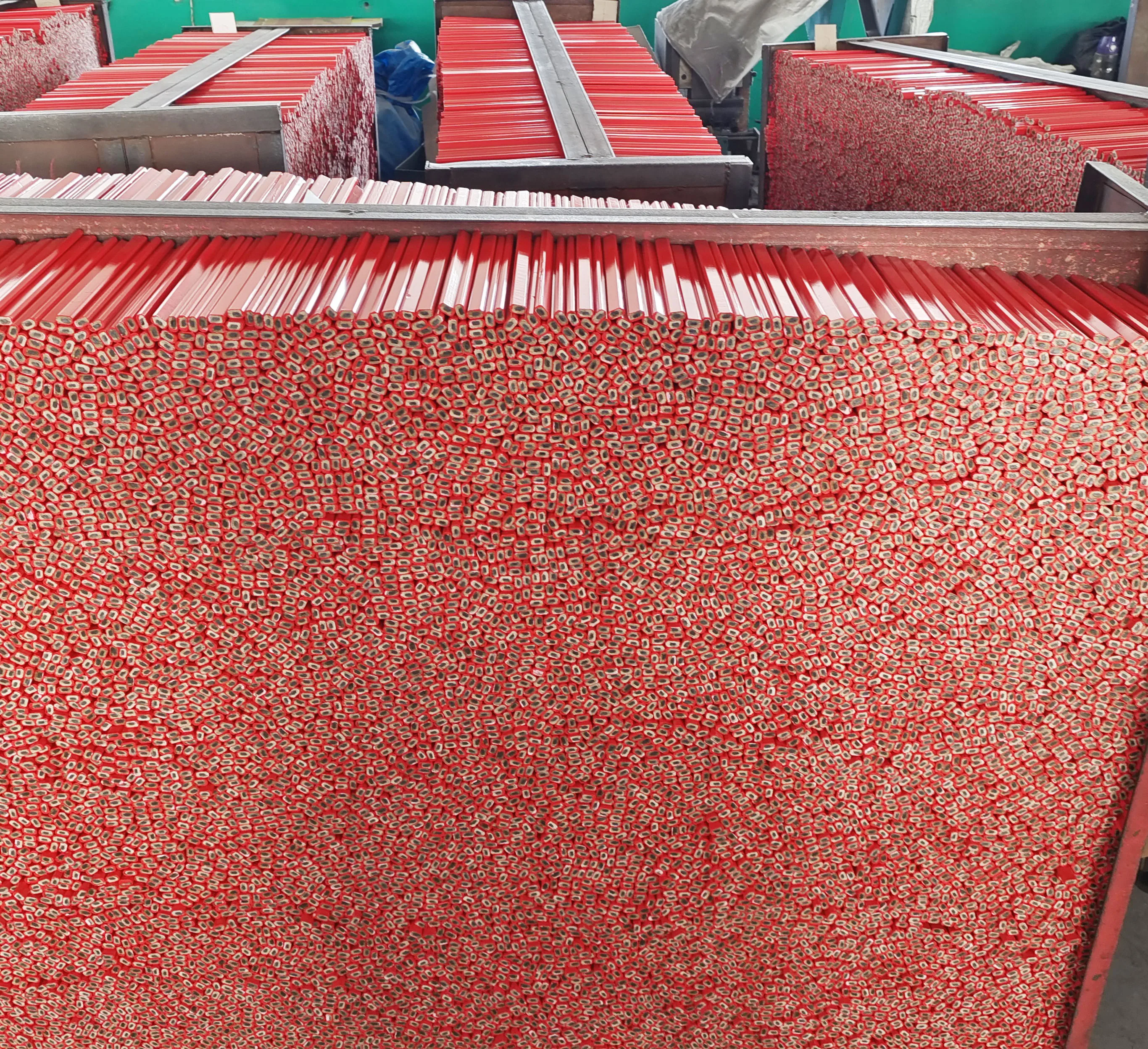 Carpentries Pencil Professional Oval Shape Wood Carpenter Pencils with sharpener