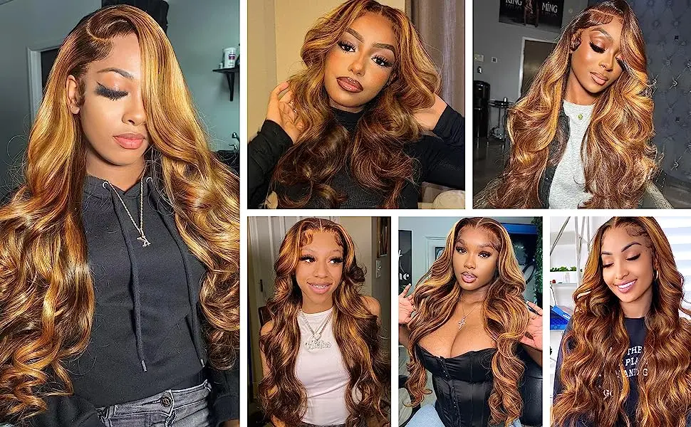 wholesale pre plucked ash blonde glueless wigs brazilian raw virgin human hair hd transparent ginger lace front wigs
