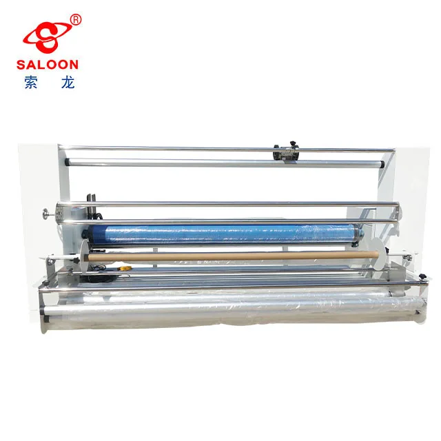 Saloon Woven Fabric Edge Aligned Cloth Rolling Machine