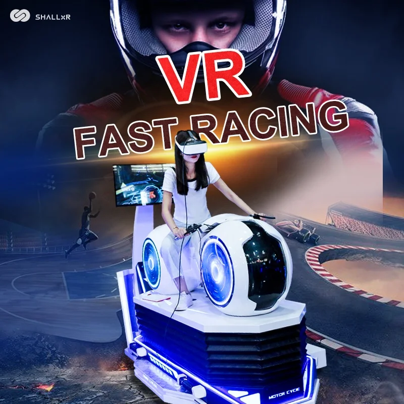 VR мотор мотоцикл 9D гоночный автомобиль игровой автомат виртуальной реальности симулятор