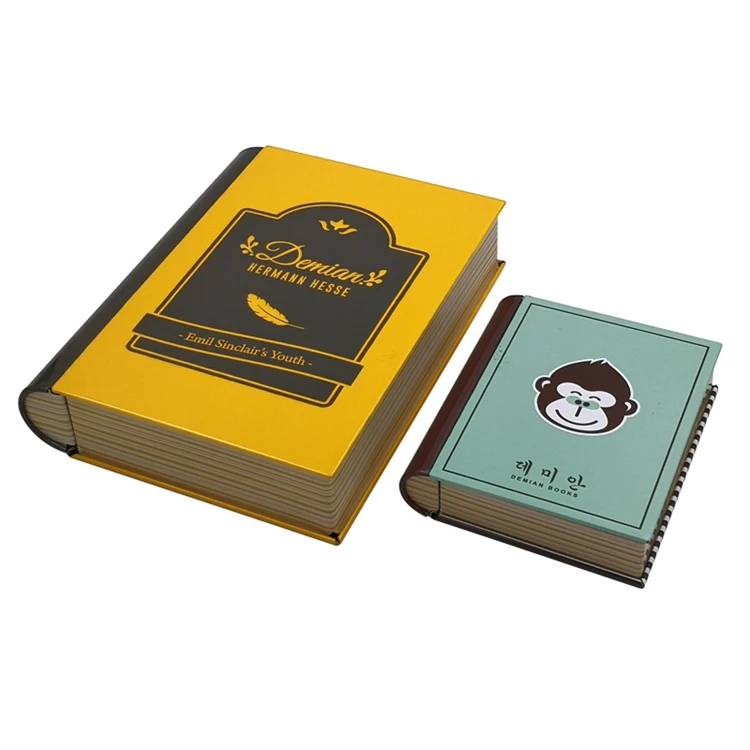 small metal hinged lid book shape tin box packaging ,gift box with tins,sliver cosmetic packaged tin metal box