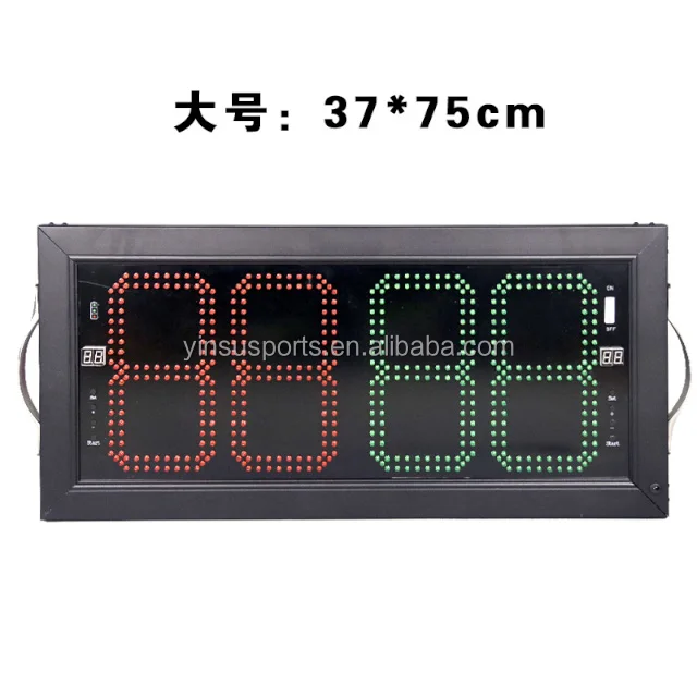 four digit electronic single side football substitution board football player change scoreboard