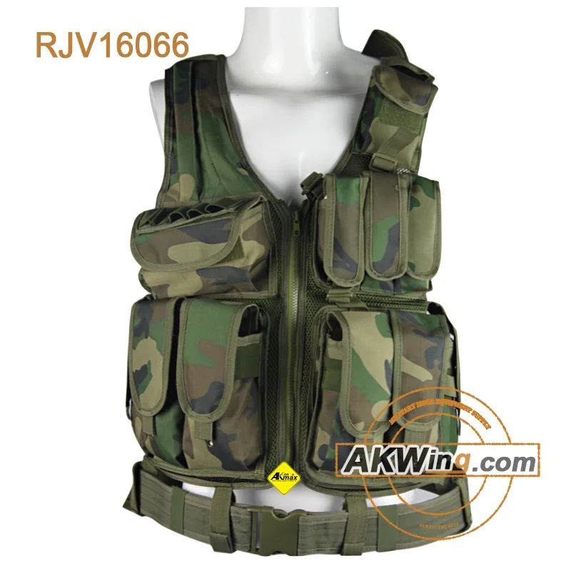 Hunting Paintball Swat Vest Multiple Pockets Military Tactical Vest Combat Airsoft Tactical Vest