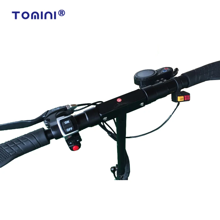 Tomini Dual motor 10 inch fat tire 60 km/h fast speed electric scooter 1000w 48v folding scooters
