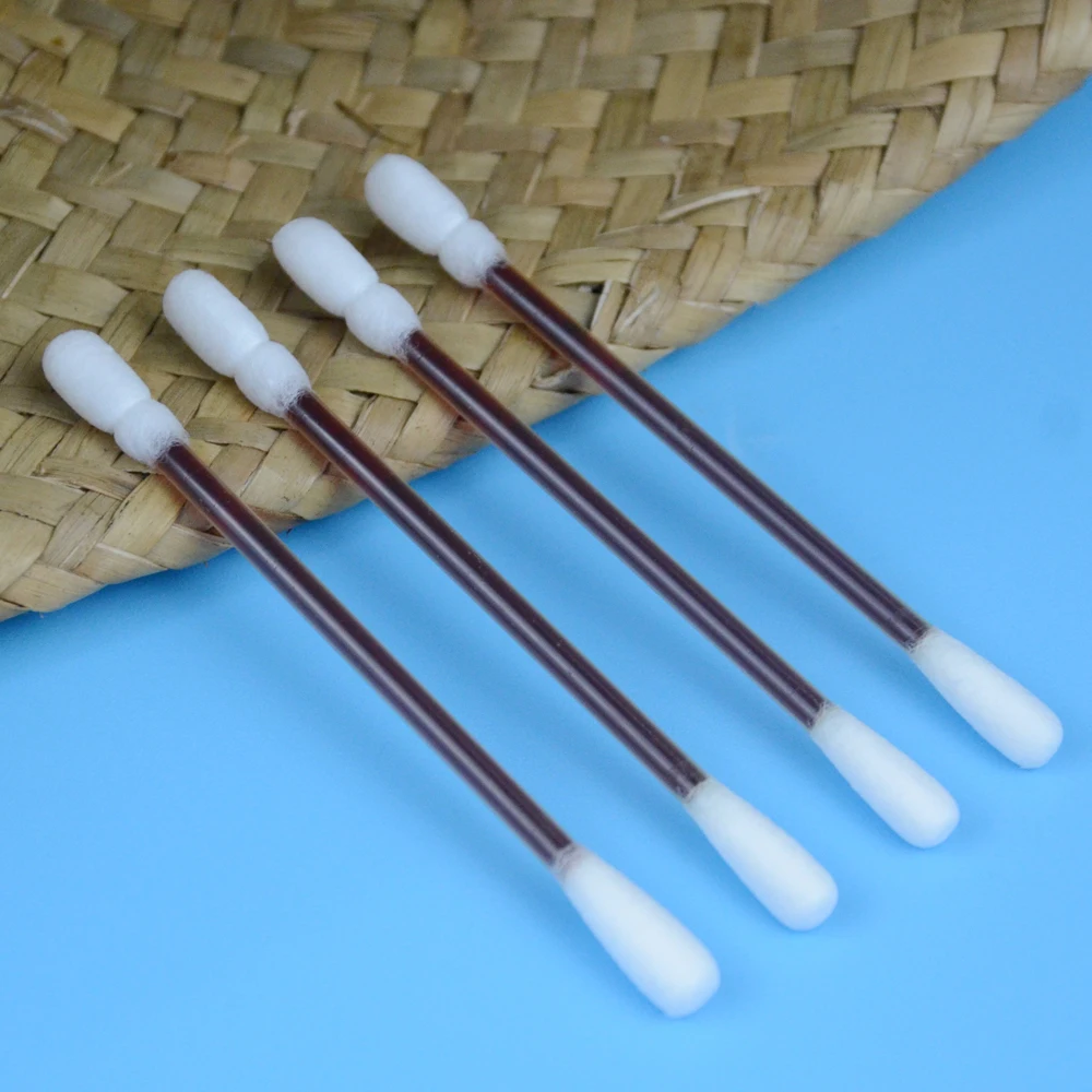 Disposable sterile liquid filled повидон-iodine disinfection cotton swab
