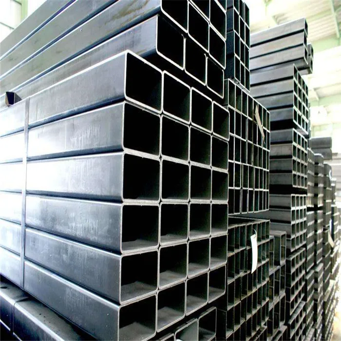 China Black Square Steel Pipe Square Tube Steel Pipe Hollow Black Square Tube Erw Pipe And Tube