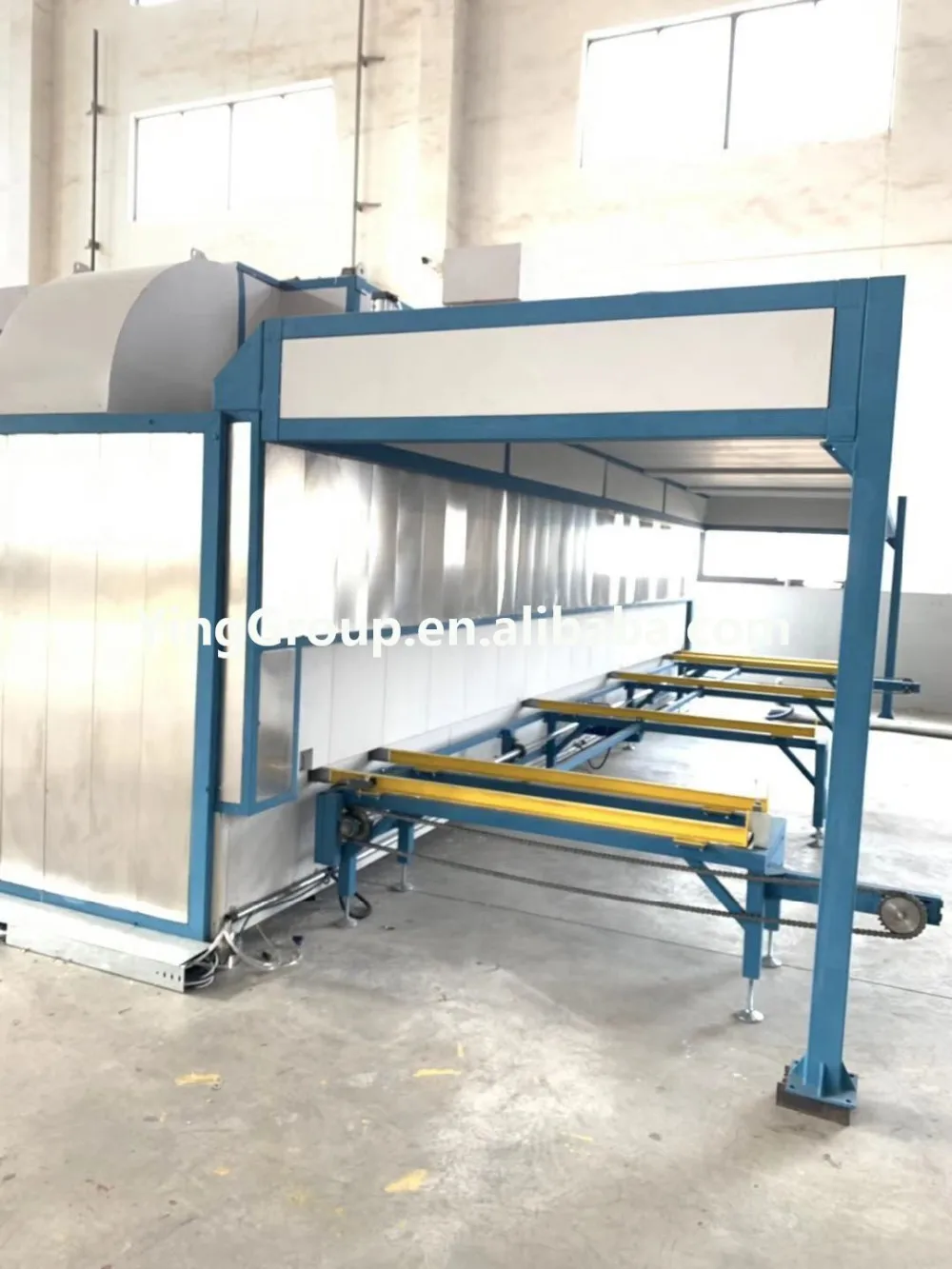 
Aluminium profile wood finish sublimation equipment 