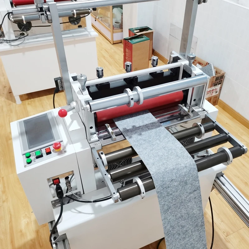 automatic paper roll to sheet cutting machine