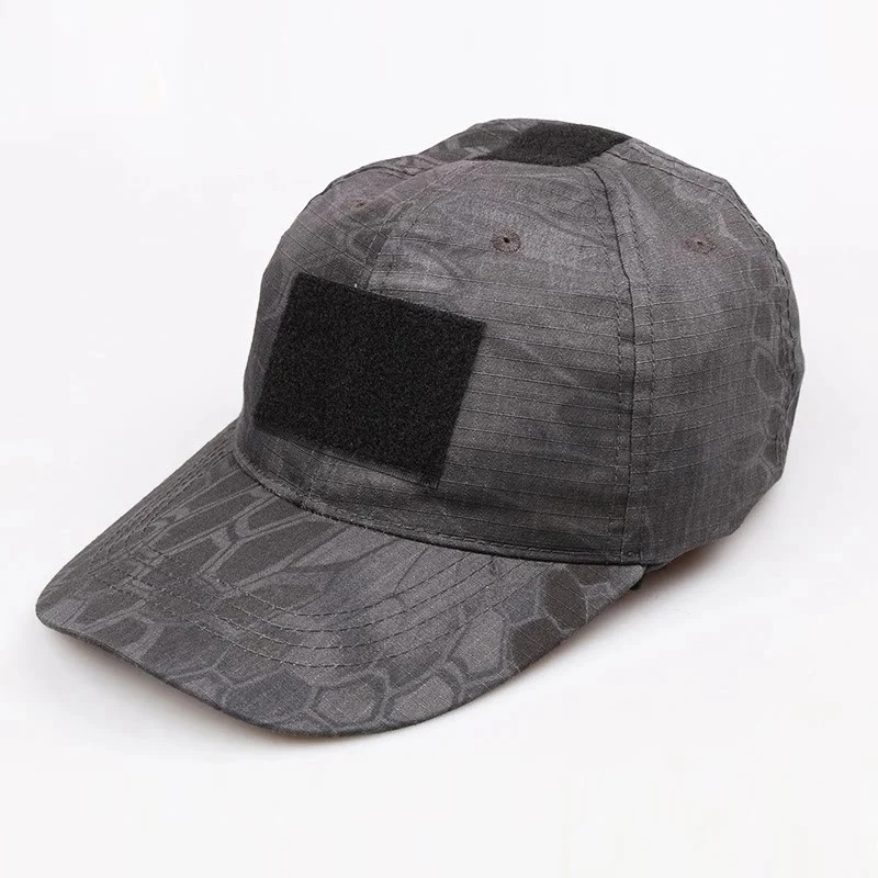 
Black Camouflage Baseball Cap Wholesale Mens Camo Trucker Hat 