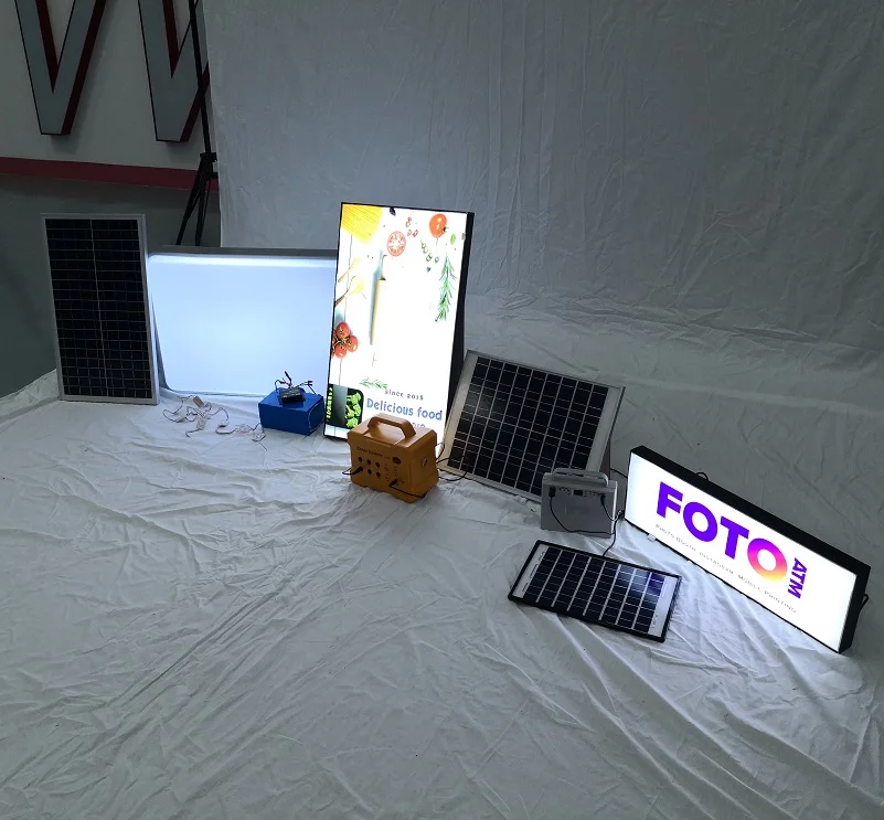 
Solar LED Advertising Light Box 