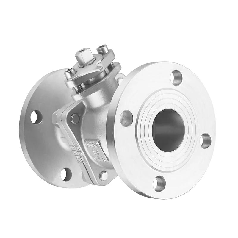  2021 хорошее качество CF8/CF8M GB PN16/25 фланцевый шаровой кран из нержавеющей стали