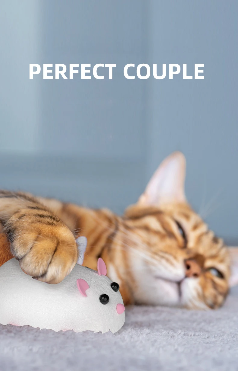 Longxi 4-CH mini animal model toys cat & dog toys rc infrared mouse remote control running pet for kids