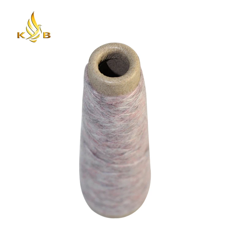 spray air tube yarn brush merino wool like yarn for sweater