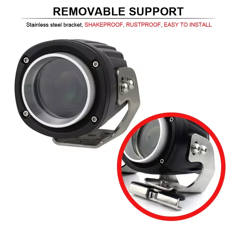 Factory Outlet Mini 3 inch 12 watts Led Working Driving Headlight Laser Lamp Fog Light for Off Road Car ATV SUV