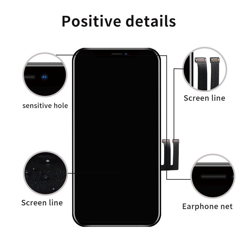 Запасные части для мобильного телефона ЖК-экран iPhone 6 6S Plus 7 7S 8 X Xs Max Xr Mini 11 12 Pro