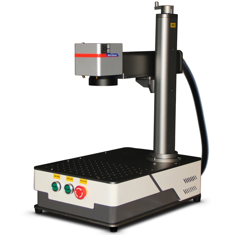 Desktop Portable  Fiber CNC Laser Marker 20W 30W 50W Fiber Laser Marking Machine Price 50W Fiber Laser For Engraving Metal