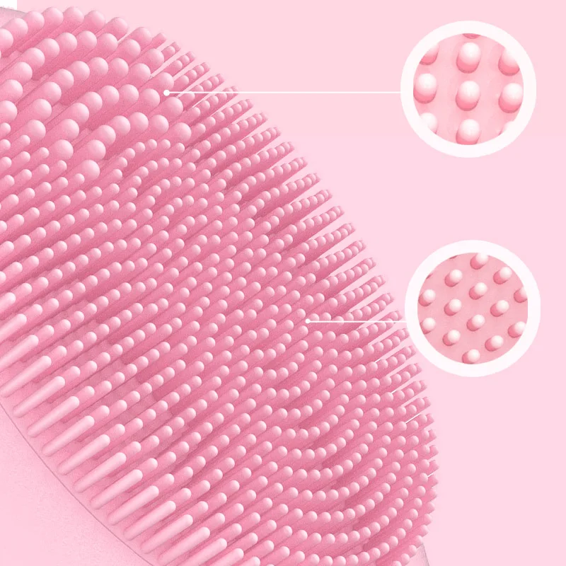 Guangdong Factory Wholesale Ultrasonic Deep Clean Face Brush Ergonomic Comfortable Waterproof Silicone Facial Massage Scr